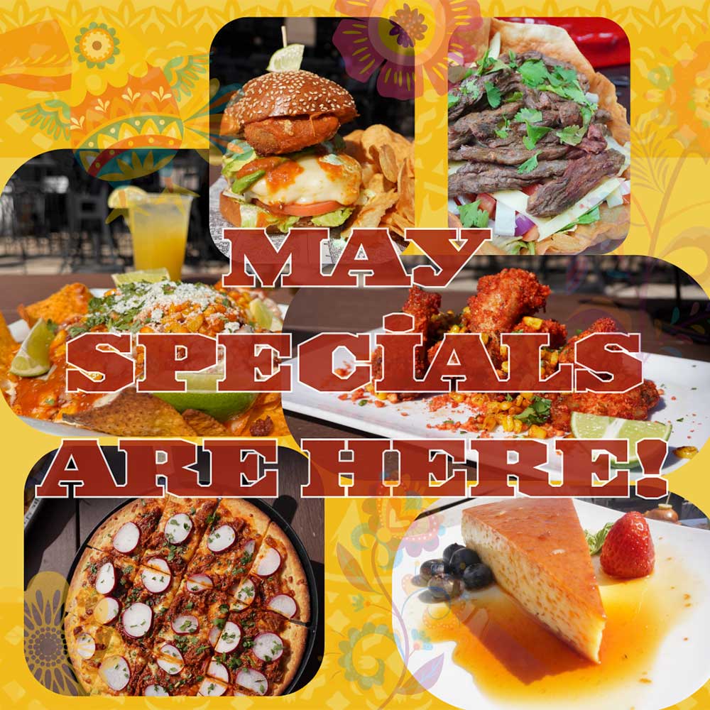 May Specials - mobile version