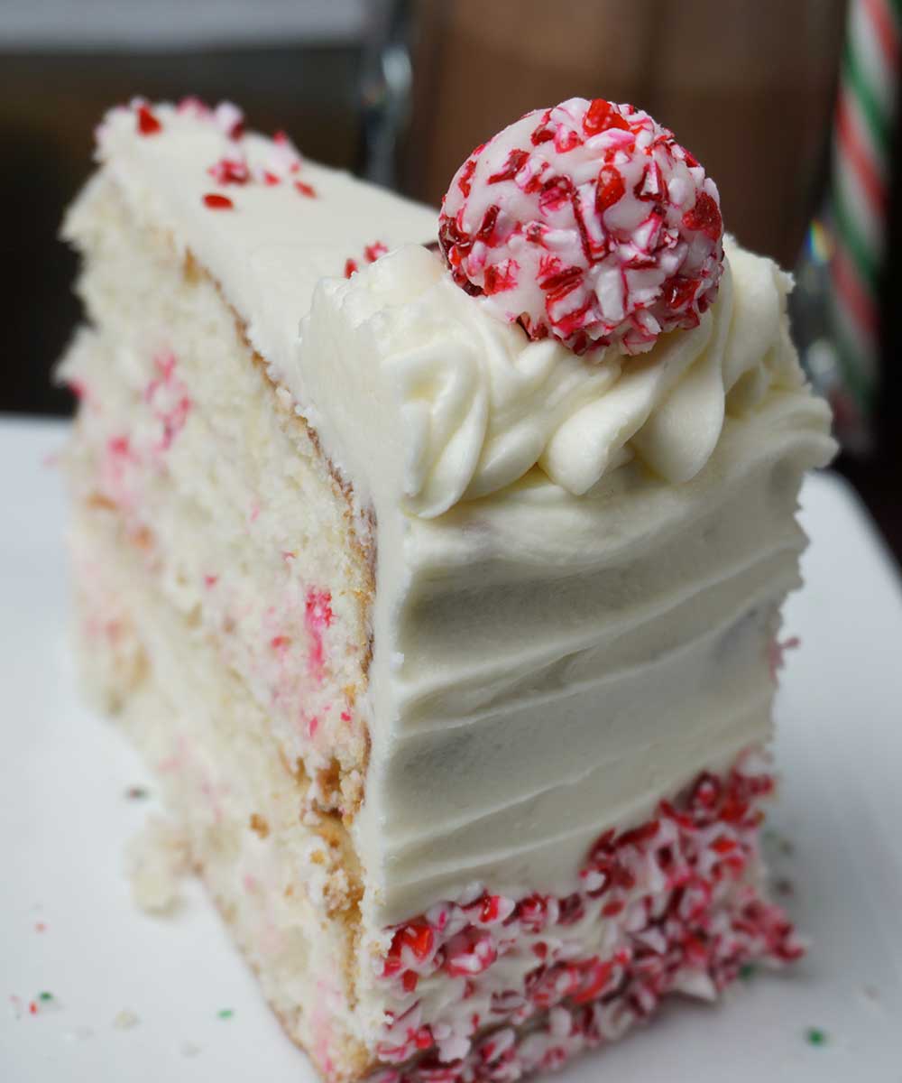 White Chocolate Peppermint Cake - mobile version